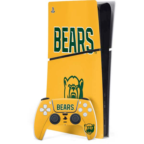 Baylor University Bears PS5 Slim Digital Edition Console Skin