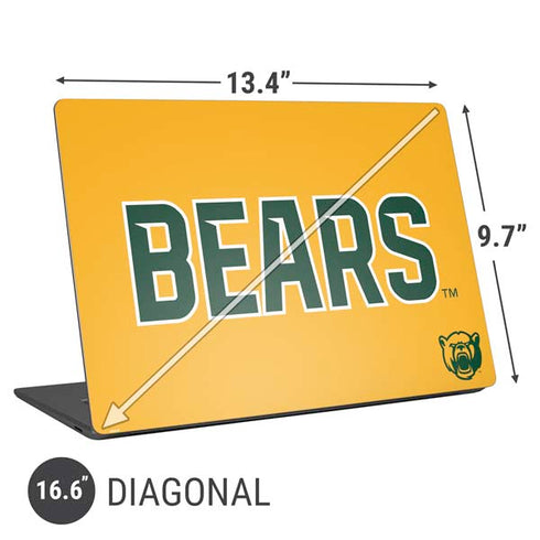 Baylor University Bears Universal Laptop 16.6in (13.4 x 9.7in) Skin