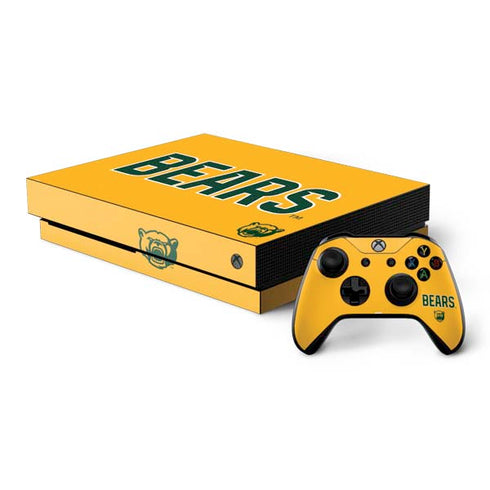Baylor University Bears Xbox One X Bundle Skin
