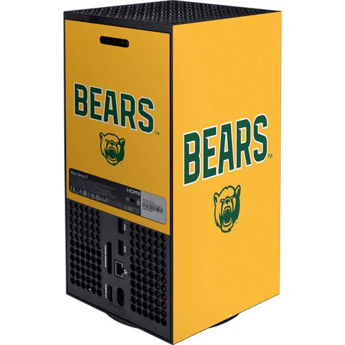 Baylor University Bears Xbox Series X Bundle Skin
