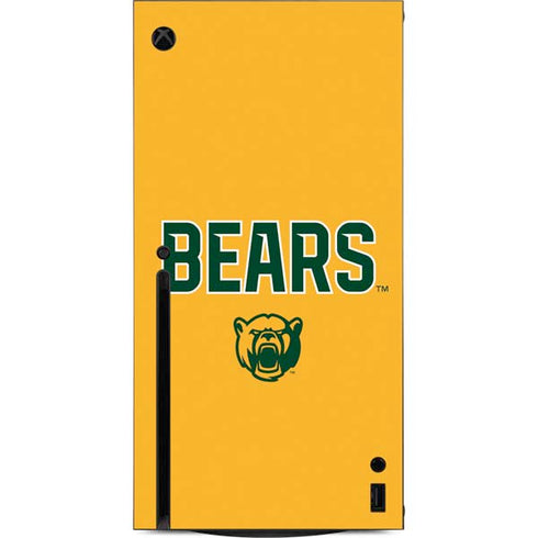 Baylor University Bears Xbox Series X Console Skin