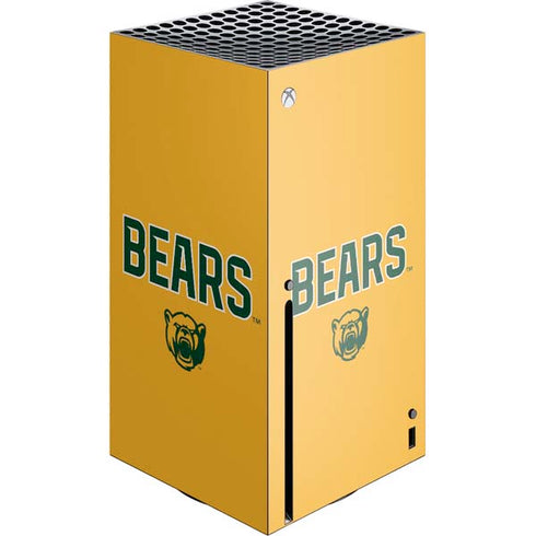 Baylor University Bears Xbox Series X Console Skin