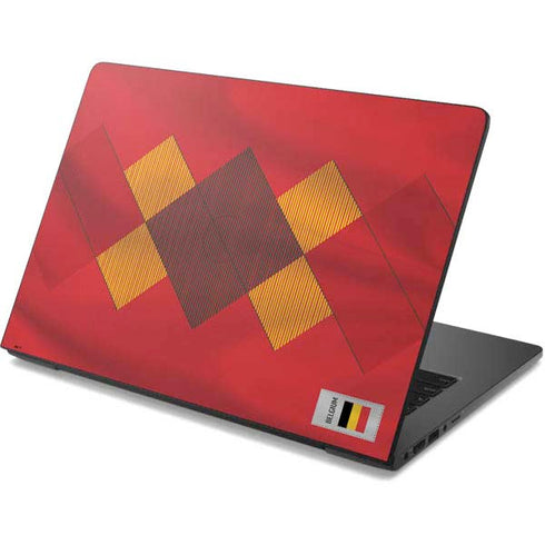Belgium Soccer Flag Dell Chromebook Skin