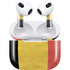 Belgium Flag Distressed Apple AirPods (3rd Gen 2021) Skin