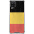 Belgium Flag Distressed Galaxy A12 Clear Case