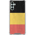 Belgium Flag Distressed Galaxy A13 5G Clear Case