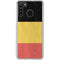 Belgium Flag Distressed Galaxy A21 Clear Case