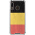 Belgium Flag Distressed Galaxy A30 Clear Case