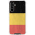 Belgium Flag Distressed Galaxy A54 5G Clear Case