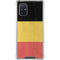 Belgium Flag Distressed Galaxy A71 5G Clear Case