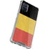 Belgium Flag Distressed Galaxy A71 5G Clear Case