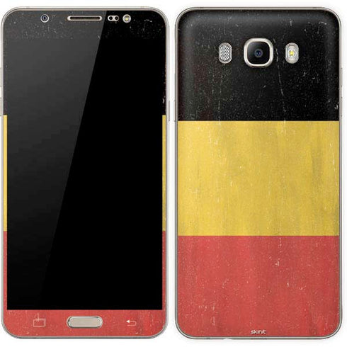 Belgium Flag Distressed Galaxy J7 Skin