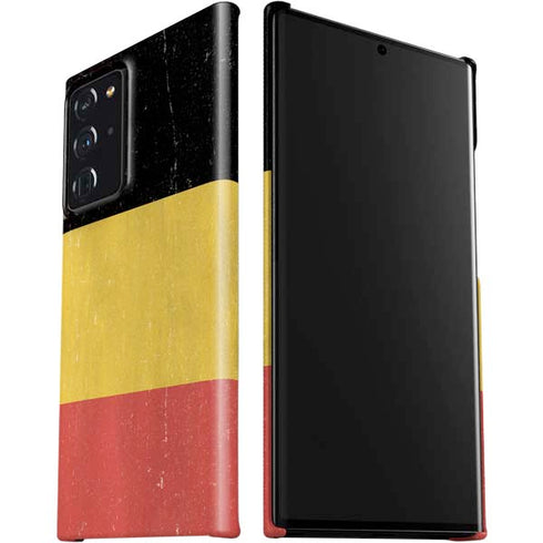 Belgium Flag Distressed Galaxy Note20 Ultra 5G Lite Case