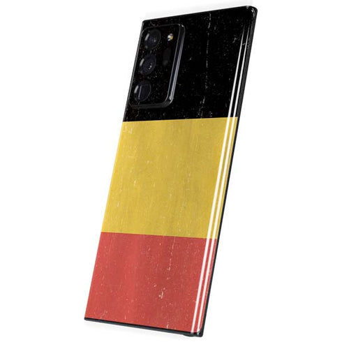 Belgium Flag Distressed Galaxy Note20 Ultra 5G Skin