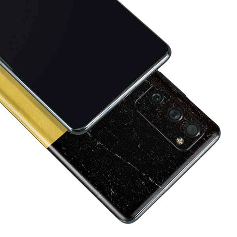 Belgium Flag Distressed Galaxy S20 Fan Edition Skin