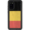 Belgium Flag Distressed Galaxy S20 Waterproof Case