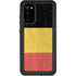 Belgium Flag Distressed Galaxy S20 Waterproof Case