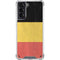 Belgium Flag Distressed Galaxy S21 5G Clear Case