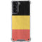 Belgium Flag Distressed Galaxy S21 5G Clear Case