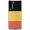 Belgium Flag Distressed Galaxy S21 FE Clear Case