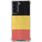 Belgium Flag Distressed Galaxy S22 Clear Case