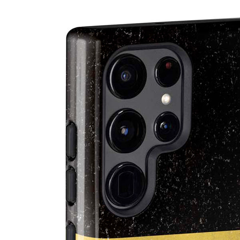 Belgium Flag Distressed Galaxy S22 Ultra Pro Case