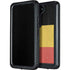 Belgium Flag Distressed Galaxy S23 Plus Waterproof Case