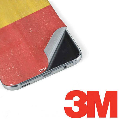 Belgium Flag Distressed Galaxy S8 Plus Skin