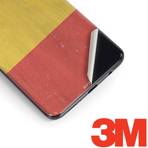 Belgium Flag Distressed Galaxy S9 Skin