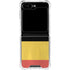 Belgium Flag Distressed Galaxy Z Flip5 5G Clear Case
