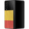 Belgium Flag Distressed Galaxy Z Fold3 5G Skin