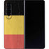 Belgium Flag Distressed Galaxy Z Fold4 5G Skin