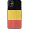 Belgium Flag Distressed iPhone 11 Clear Case