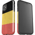 Belgium Flag Distressed iPhone 11 Impact Case