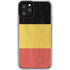 Belgium Flag Distressed iPhone 11 Pro Clear Case