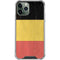Belgium Flag Distressed iPhone 11 Pro Max Clear Case