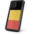 Belgium Flag Distressed iPhone 11 Pro Max Waterproof Case