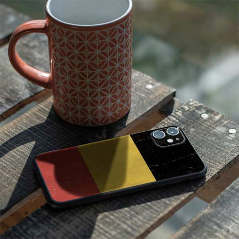 Belgium Flag Distressed iPhone 11 Skin