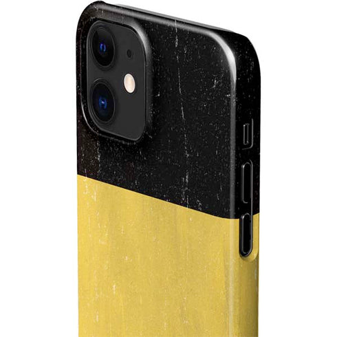 Belgium Flag Distressed iPhone 12 Mini Lite Case