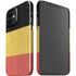 Belgium Flag Distressed iPhone 12 Mini Lite Case