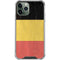 Belgium Flag Distressed iPhone 12 Pro Max Clear Case