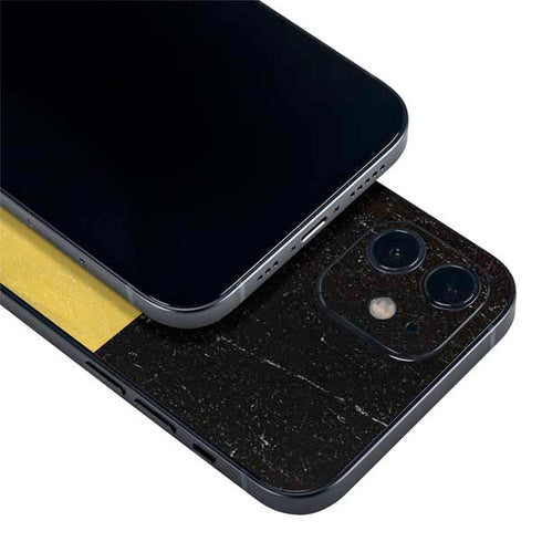 Belgium Flag Distressed iPhone 12 Skin