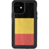 Belgium Flag Distressed iPhone 12 Waterproof Case