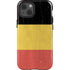 Belgium Flag Distressed iPhone 13 Impact Case