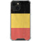 Belgium Flag Distressed iPhone 13 Mini Clear Case