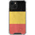 Belgium Flag Distressed iPhone 13 Mini Clear Case