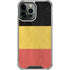 Belgium Flag Distressed iPhone 13 Pro Max Clear Case