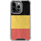Belgium Flag Distressed iPhone 15 Pro Clear Case