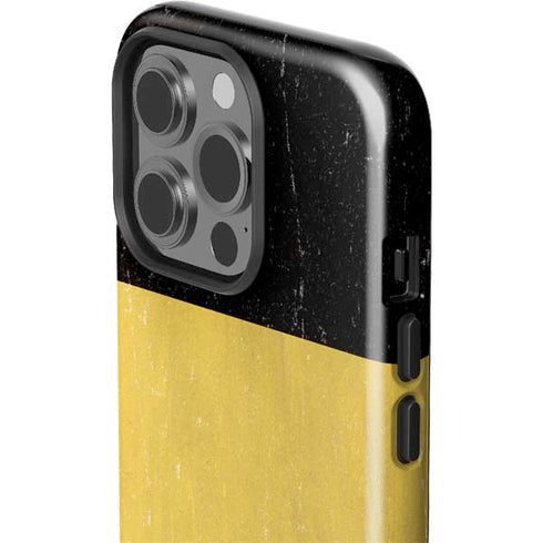 Belgium Flag Distressed iPhone 15 Pro Impact Case