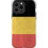 Belgium Flag Distressed iPhone 14 Pro Max Impact Case